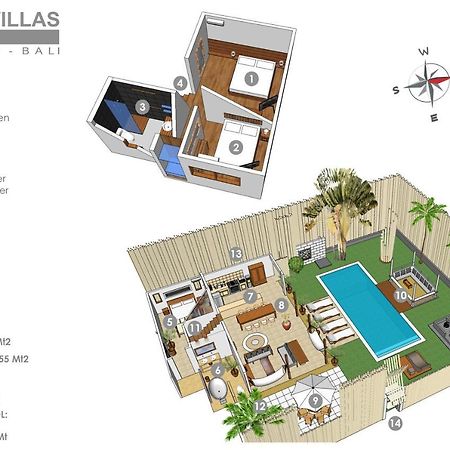 3Br Villa Rabu - Minggu Villas Seminyak ภายนอก รูปภาพ